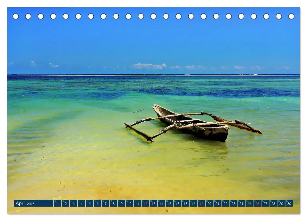 Bild: 9783457519905 | DIANI BEACH Strand Impressionen Kenia (Tischkalender 2026 DIN A5...