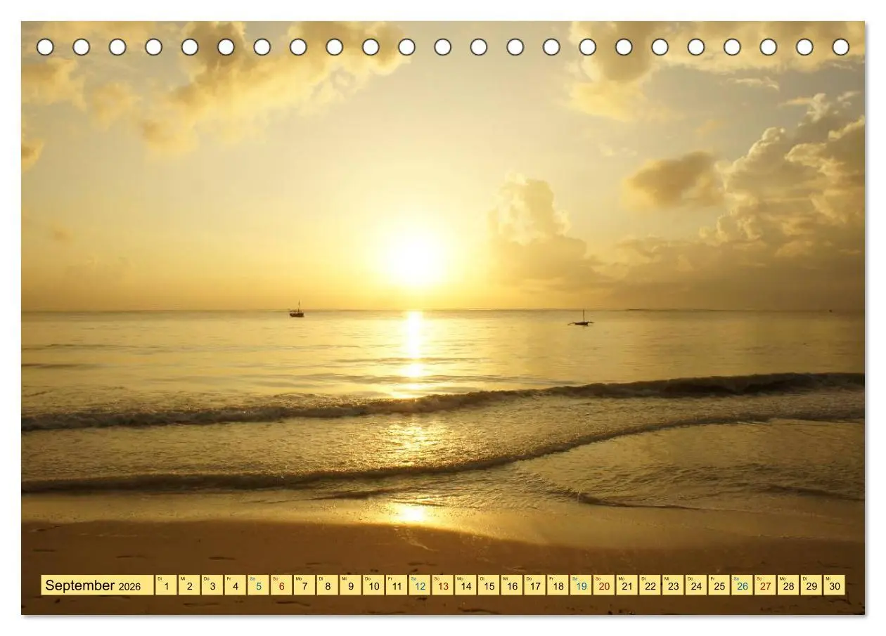 Bild: 9783457519905 | DIANI BEACH Strand Impressionen Kenia (Tischkalender 2026 DIN A5...