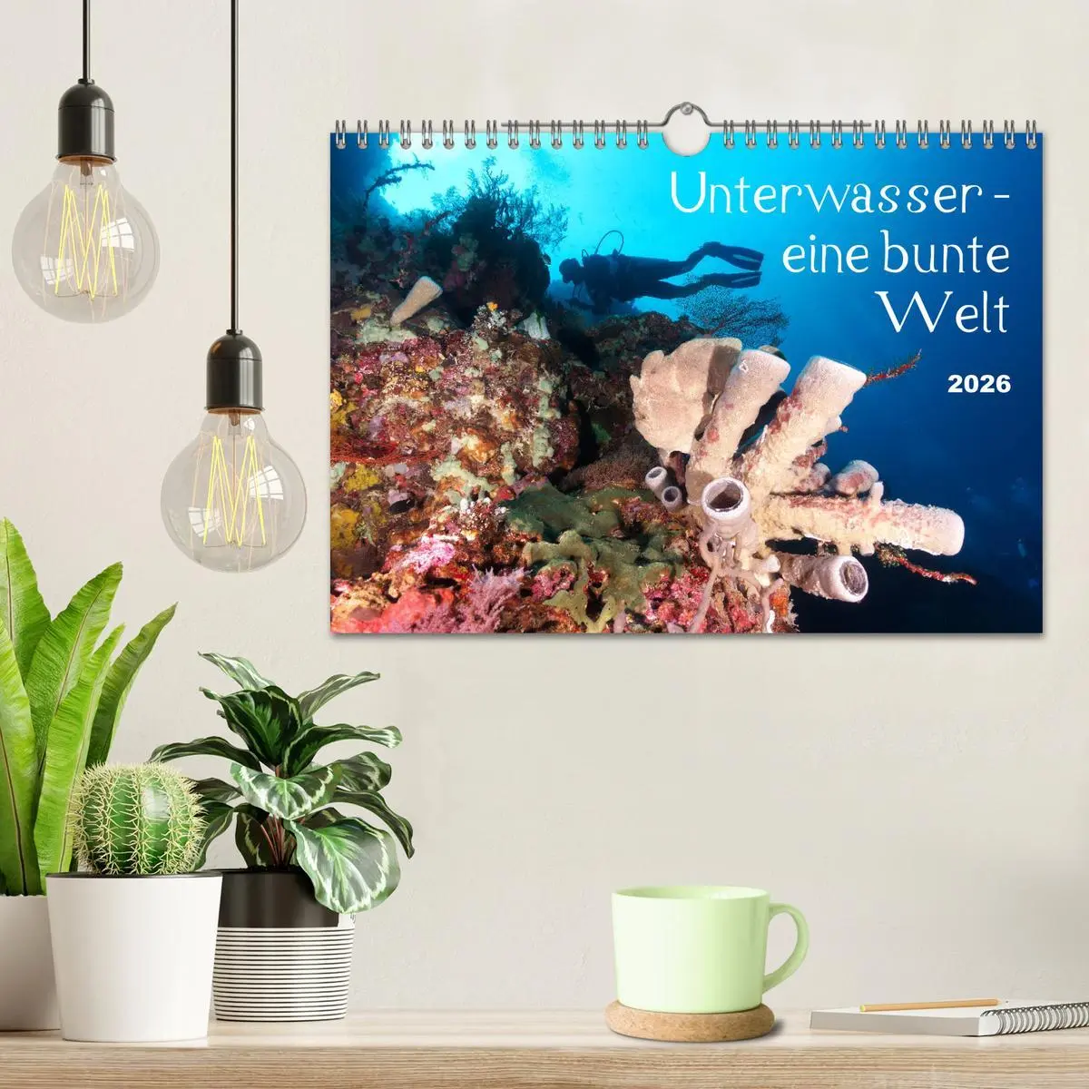 Bild: 9783457689905 | Unterwasser - eine bunte Welt (Wandkalender 2026 DIN A4 quer),...