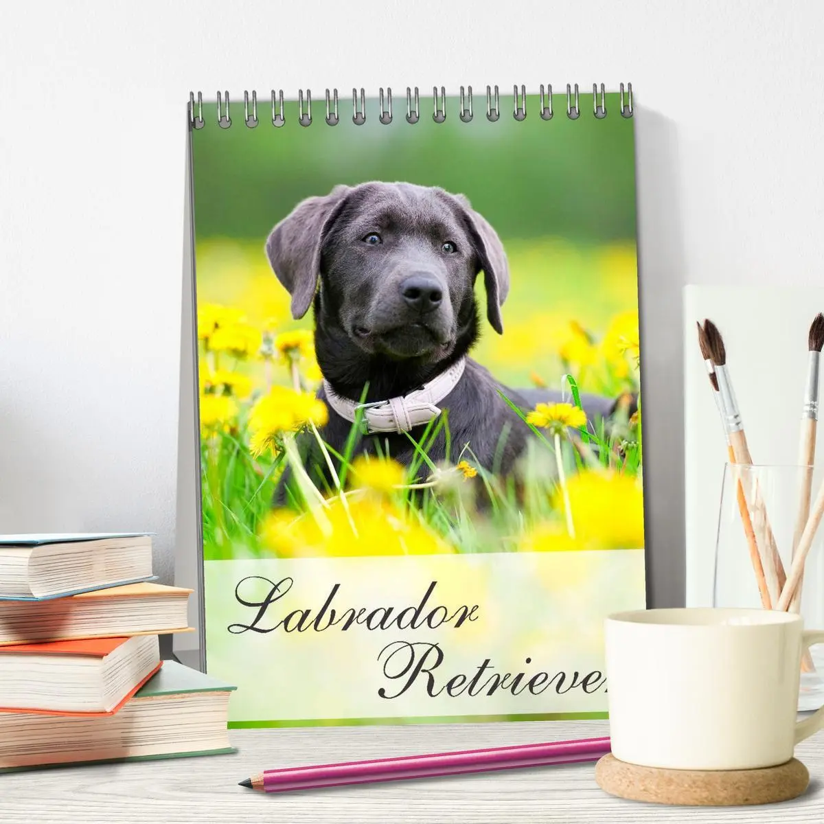 Bild: 9783516469905 | Labrador Retriever (Tischkalender 2026 DIN A5 hoch), CALVENDO...