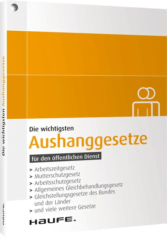 Cover: 9783648139905 | Die wichtigsten Aushanggesetze für den öffentlichen Dienst | Buch