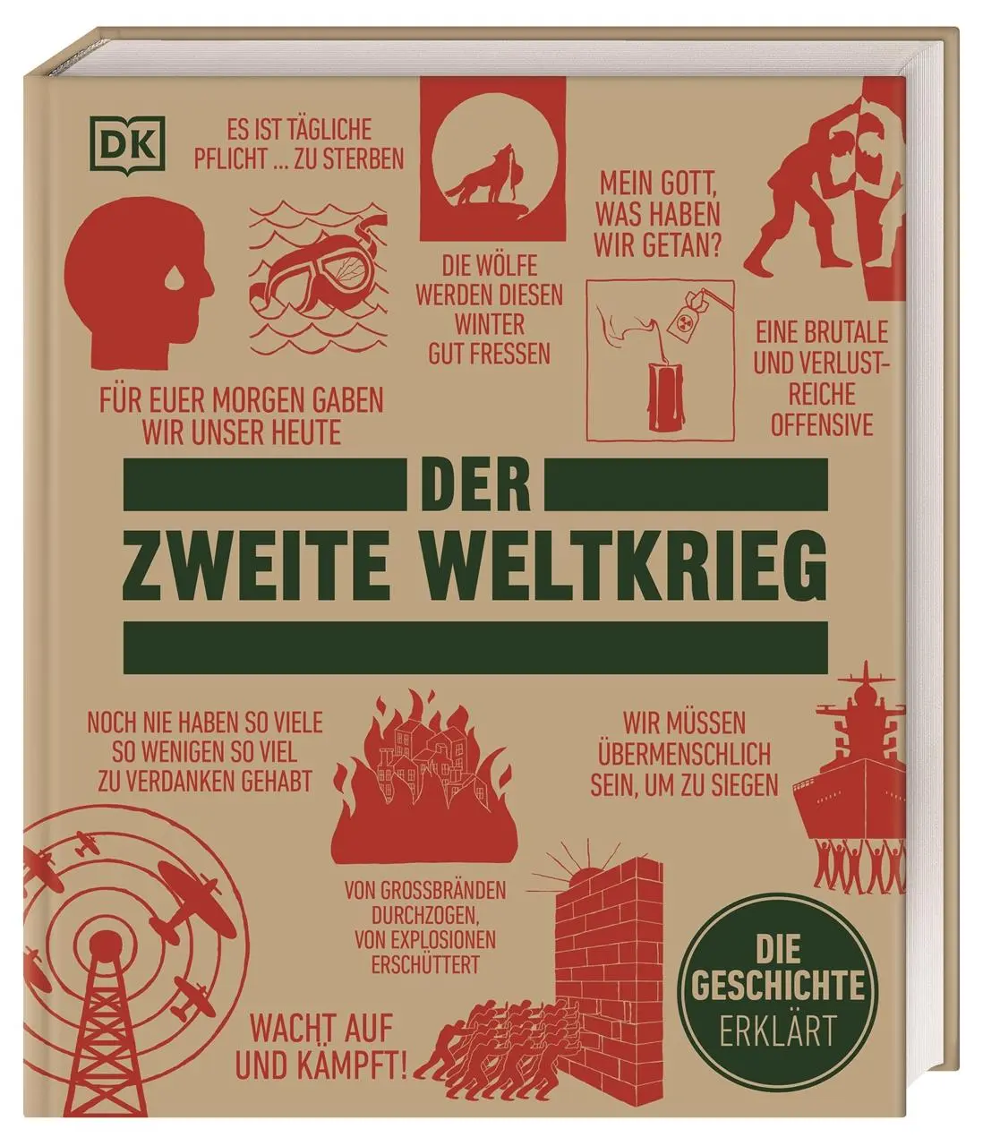 Cover: 9783831049905 | Big Ideas. Der Zweite Weltkrieg | Adrian Gilbert (u. a.) | Buch | 2025