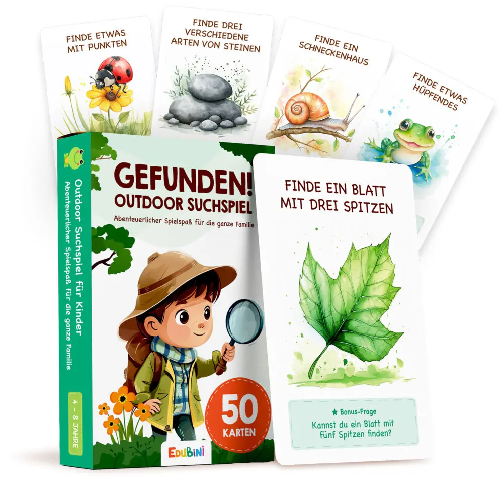 Cover: 4262477860006 | Gefunden! Outdoor Suchspiel | Spiel | Karton | 860006 | Deutsch | 2025