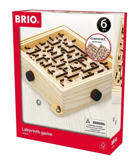Cover: 7312350340006 | BRIO 34000 Labyrinth - Der schwedische Geschicklichkeits-Klassiker...