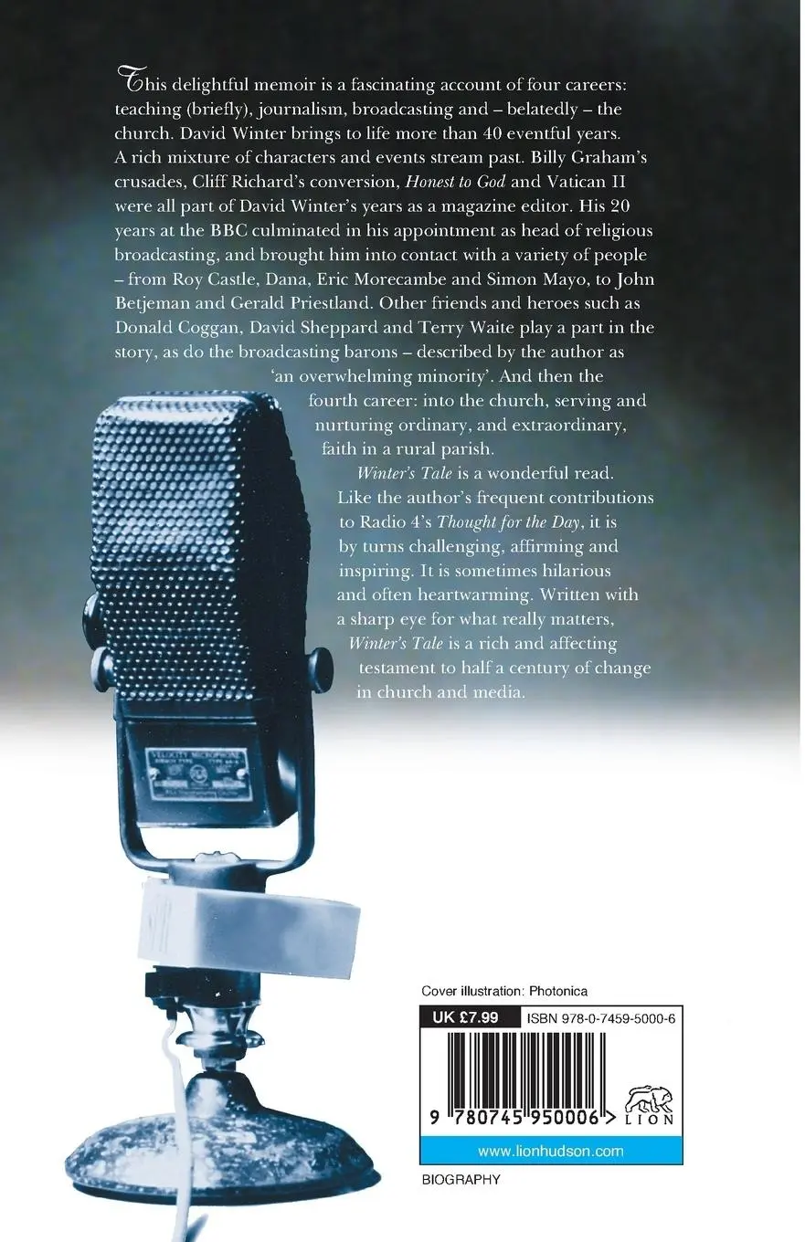 Rückseite: 9780745950006 | Winter's Tale | Living Through an Age of Change in Church and Media