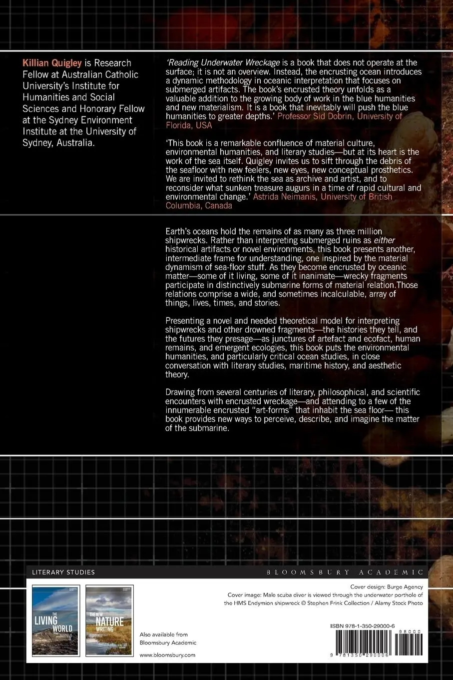 Rückseite: 9781350290006 | Reading Underwater Wreckage | An Encrusting Ocean | Killian Quigley