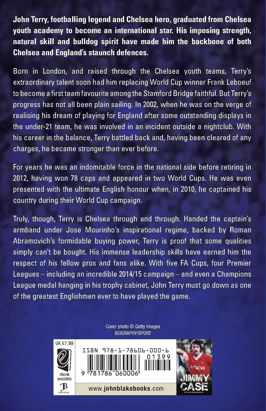 Rückseite: 9781786060006 | John Terry - Captain, Leader, Champion | Ollie Derbyshire | Buch