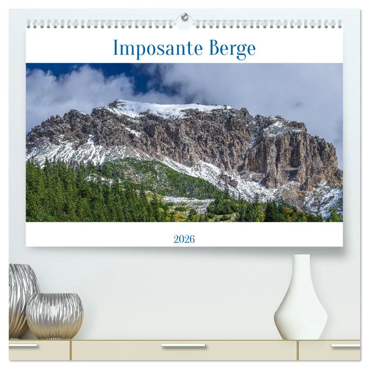 Cover: 9783457250006 | Imposante Berge (hochwertiger Premium Wandkalender 2026 DIN A2...