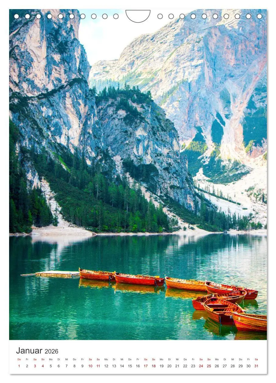 Bild: 9783516340006 | Farbenfrohes Italien (Wandkalender 2026 DIN A4 hoch), CALVENDO...