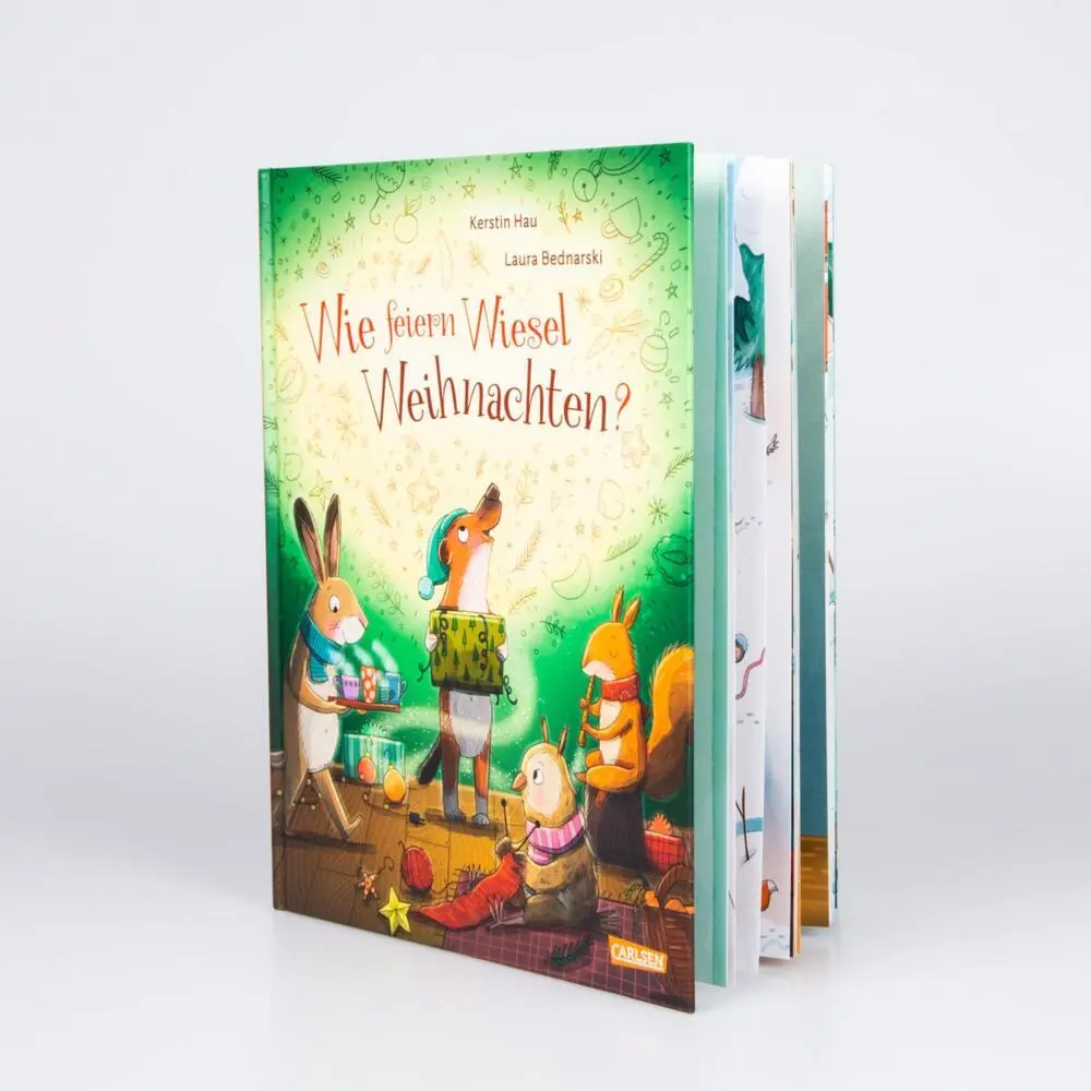 Autor: 9783551510006 | Wie feiern Wiesel Weihnachten? | Kerstin Hau | Buch | 32 S. | Deutsch