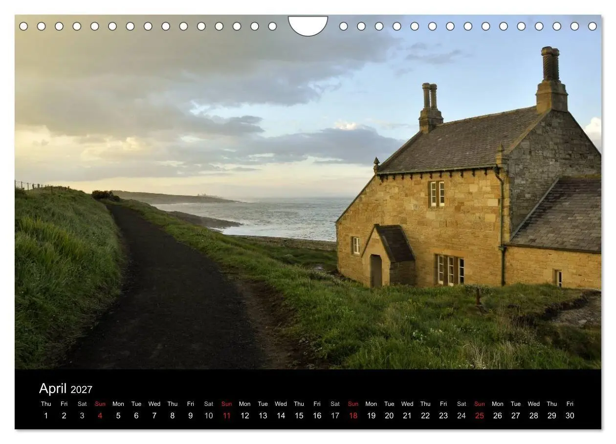 Bild: 9783569980006 | Scenes from Northumberland (Wall Calendar 2027 DIN A4 landscape),...