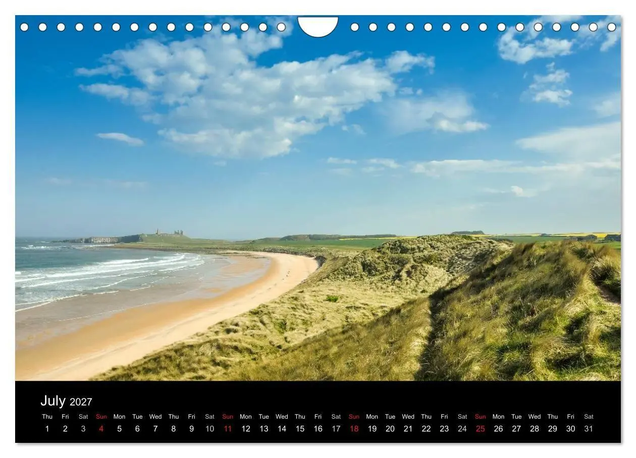 Bild: 9783569980006 | Scenes from Northumberland (Wall Calendar 2027 DIN A4 landscape),...