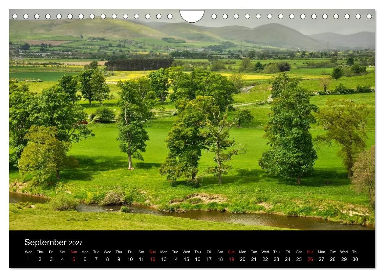 Bild: 9783569980006 | Scenes from Northumberland (Wall Calendar 2027 DIN A4 landscape),...