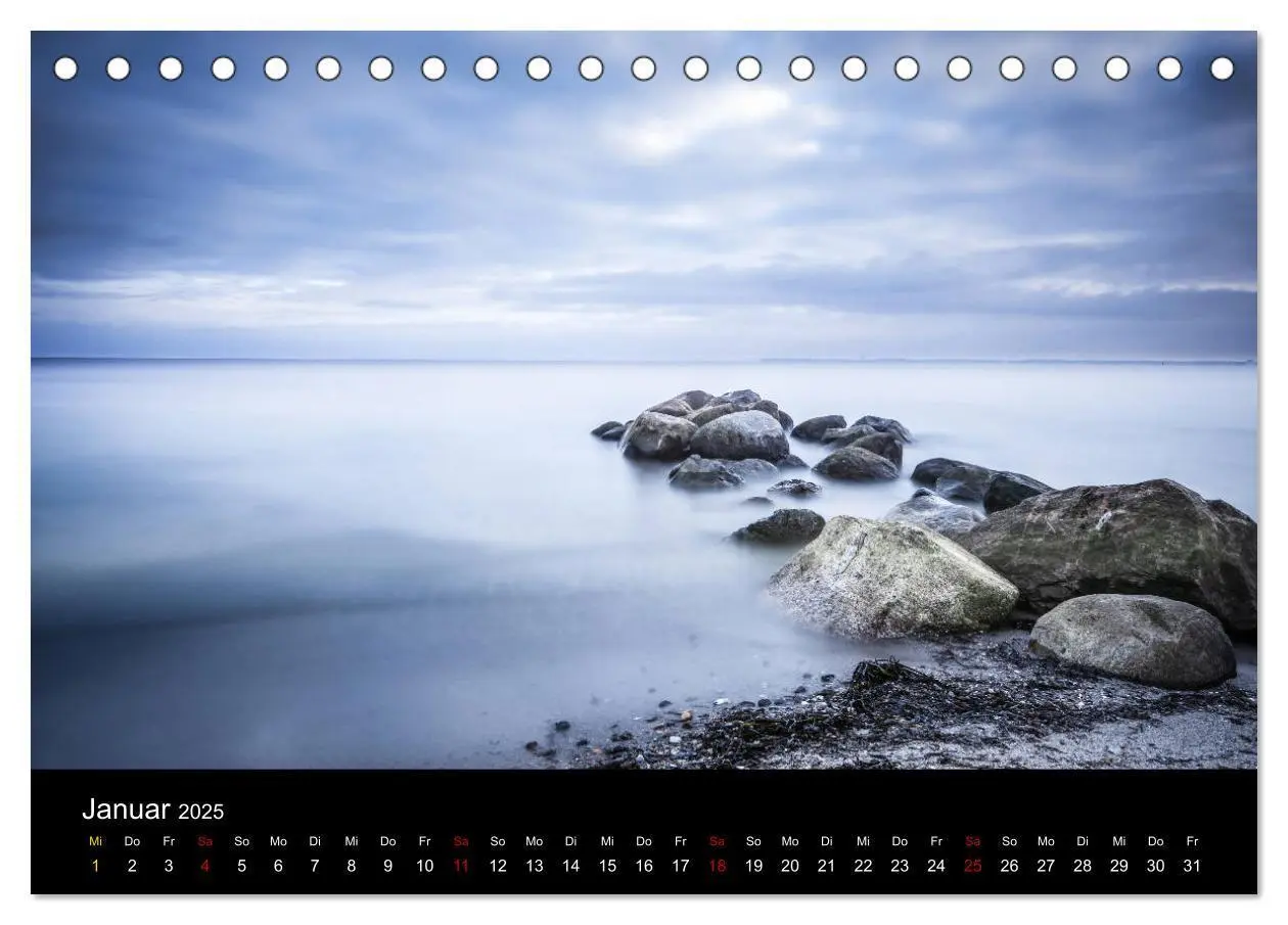 Bild: 9783435390106 | Ostholsteins Ostseeküste (Tischkalender 2025 DIN A5 quer), CALVENDO...