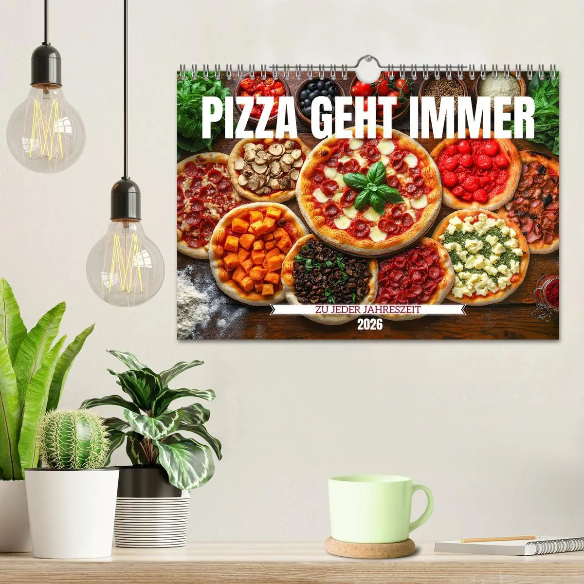 Bild: 9783457310106 | Pizza geht immer - Zu jeder Jahreszeit (Wandkalender 2026 DIN A4...