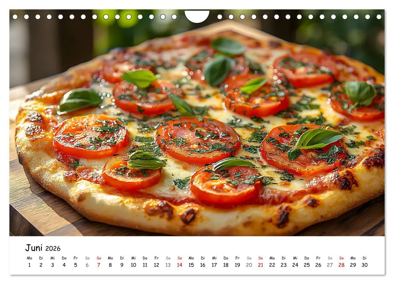 Bild: 9783457310106 | Pizza geht immer - Zu jeder Jahreszeit (Wandkalender 2026 DIN A4...