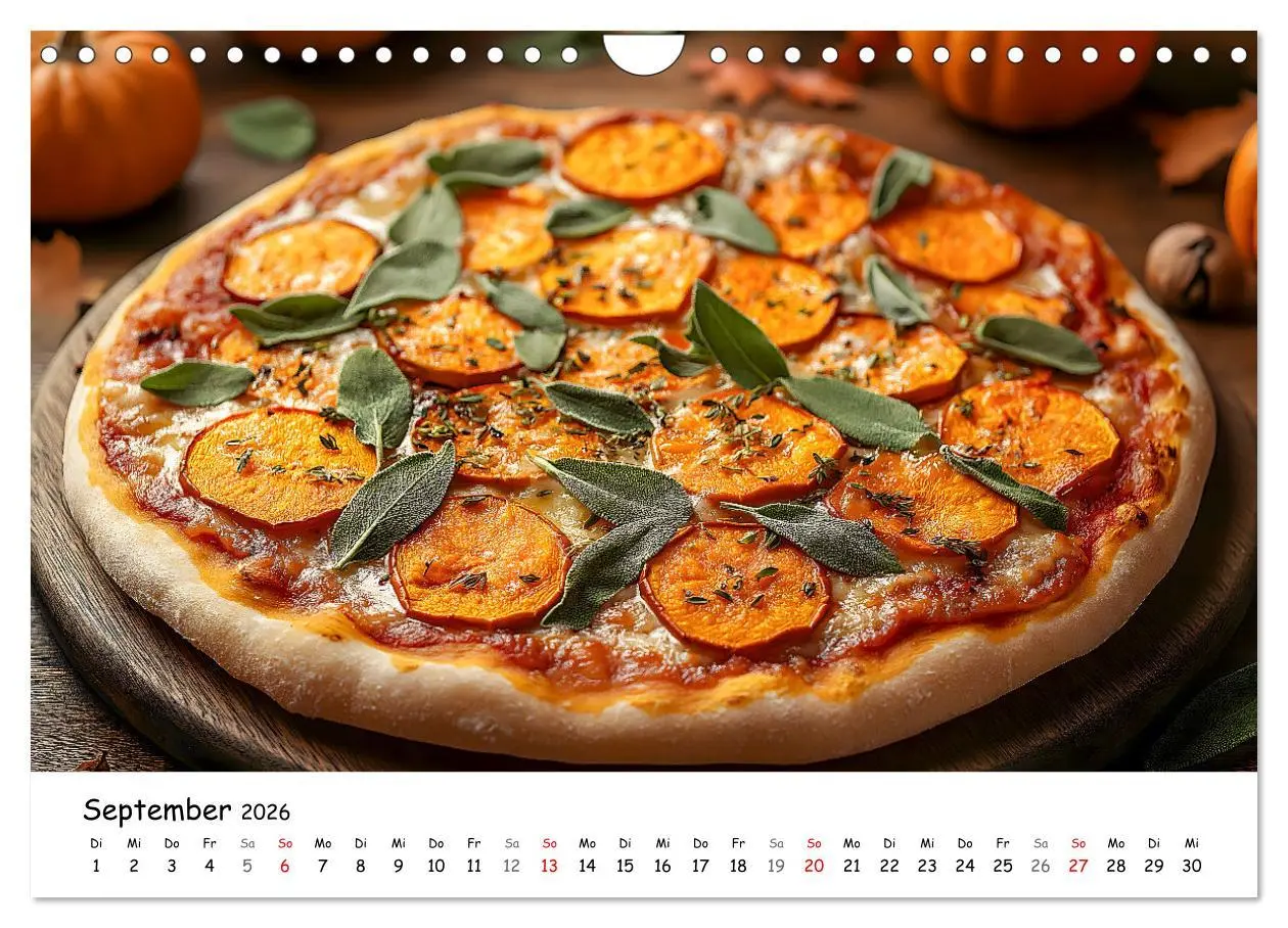 Bild: 9783457310106 | Pizza geht immer - Zu jeder Jahreszeit (Wandkalender 2026 DIN A4...