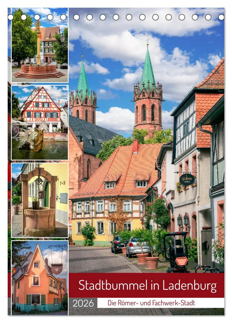 Cover: 9783516260106 | Stadtbummel in Ladenburg - Die Römer- und Fachwerk-Stadt...