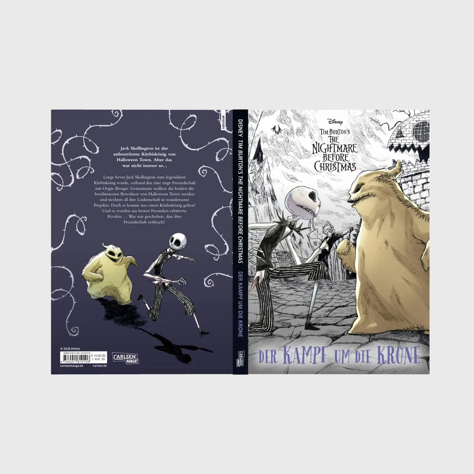 Bild: 9783551810106 | Tim Burton's The Nightmare Before Christmas: Der Kampf um die Krone