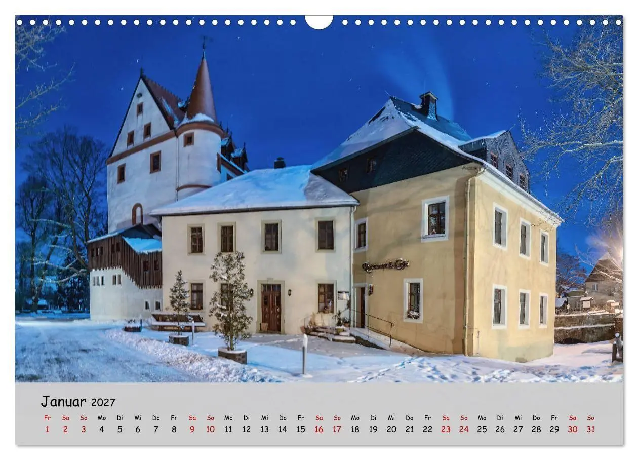 Bild: 9783569800106 | Historisches Erzgebirge (Wandkalender 2027 DIN A3 quer), CALVENDO...