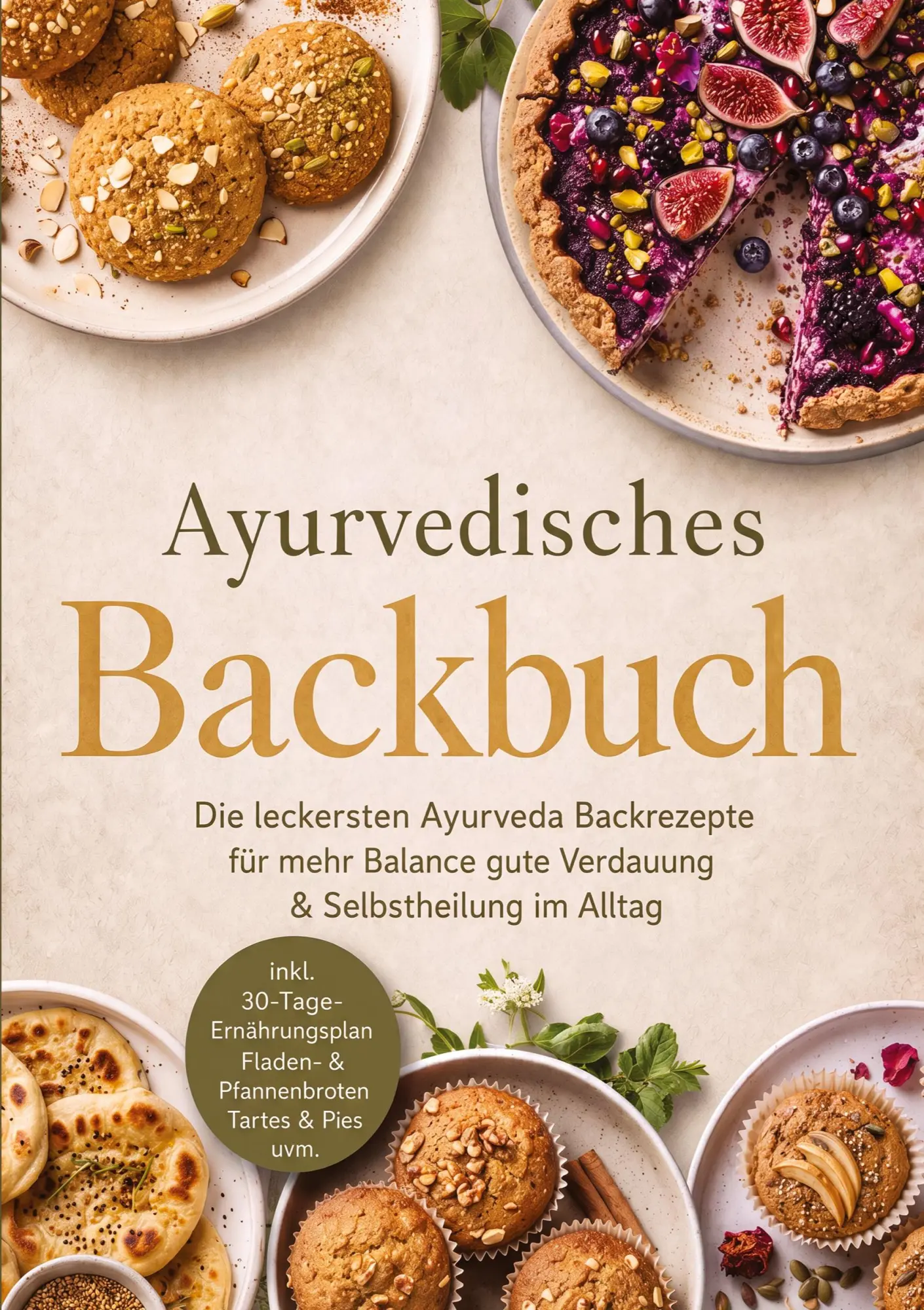 Cover: 9783693860106 | Ayurvedisches Backbuch: Die leckersten Ayurveda Backrezepte für...