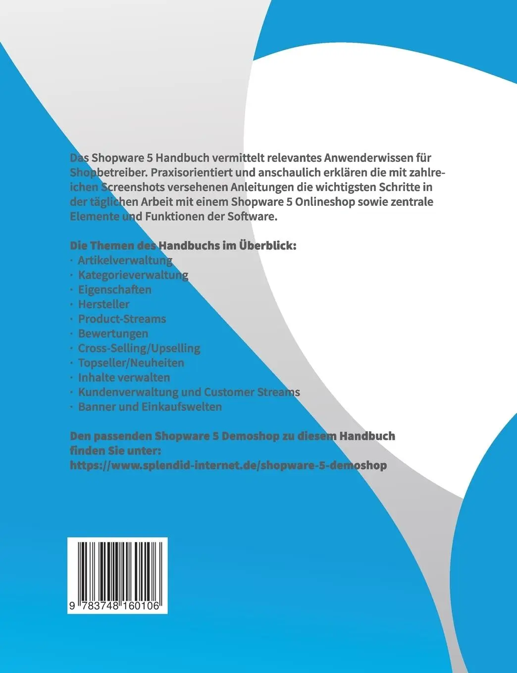 Rückseite: 9783748160106 | Shopware 5 Handbuch | Oliver Schallehn (u. a.) | Taschenbuch | 272 S.