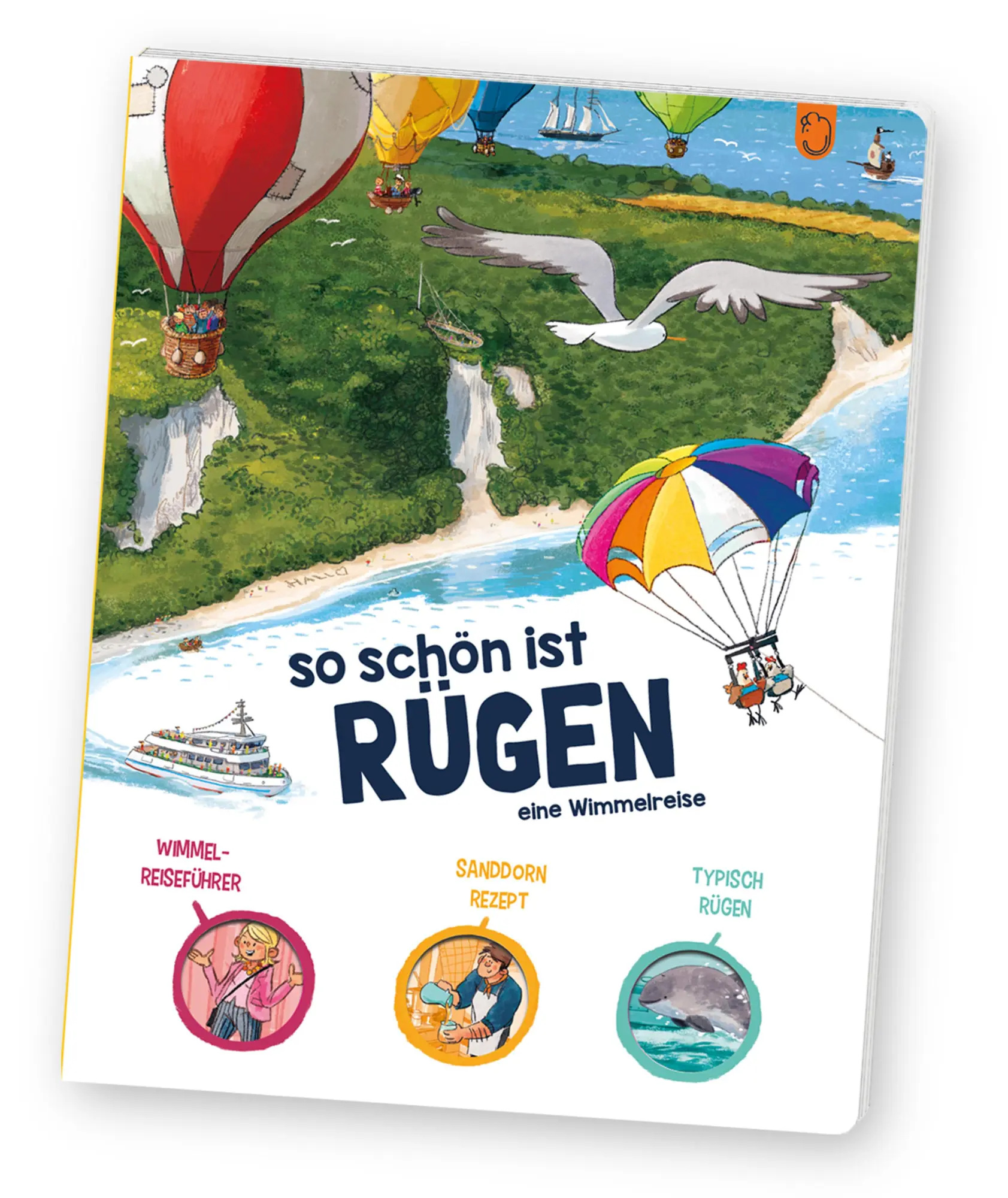 Cover: 9783988980106 | So schön ist Rügen - eine Wimmelreise | Jannes Weber | Buch | 16 S.