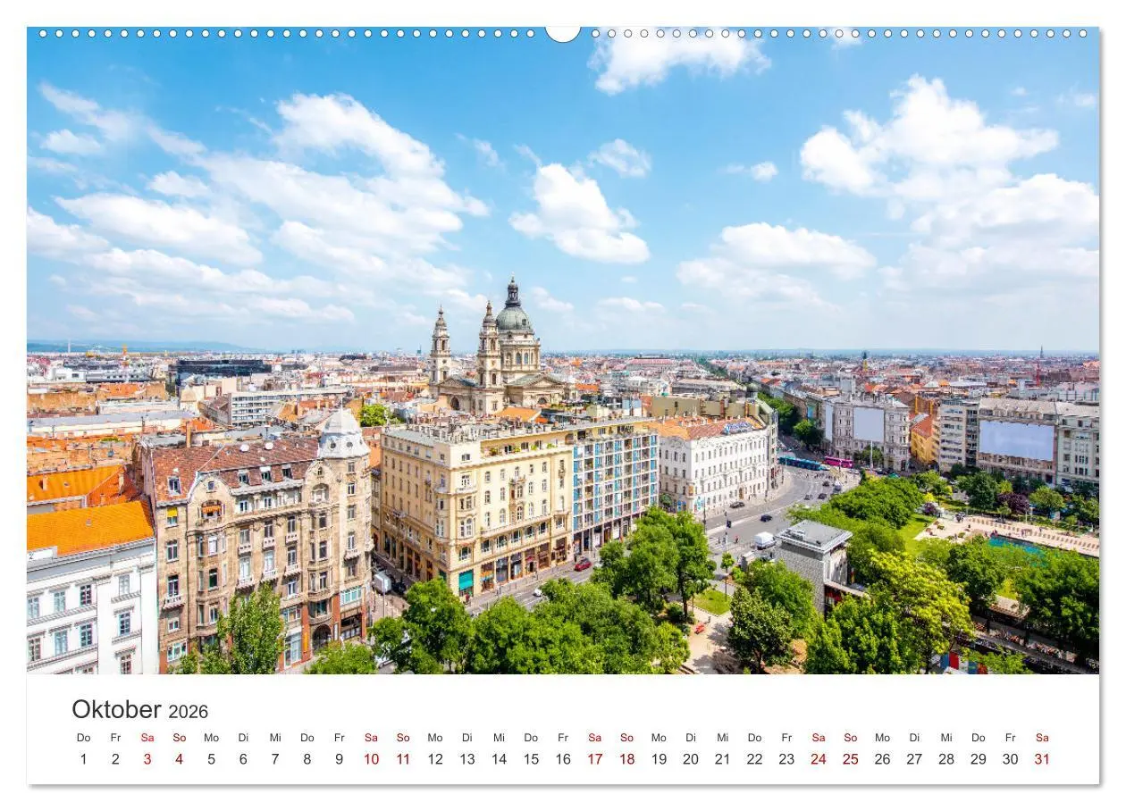 Bild: 9783457540206 | Budapest - Eine Reise in die Hauptstadt von Ungarn. (Wandkalender...