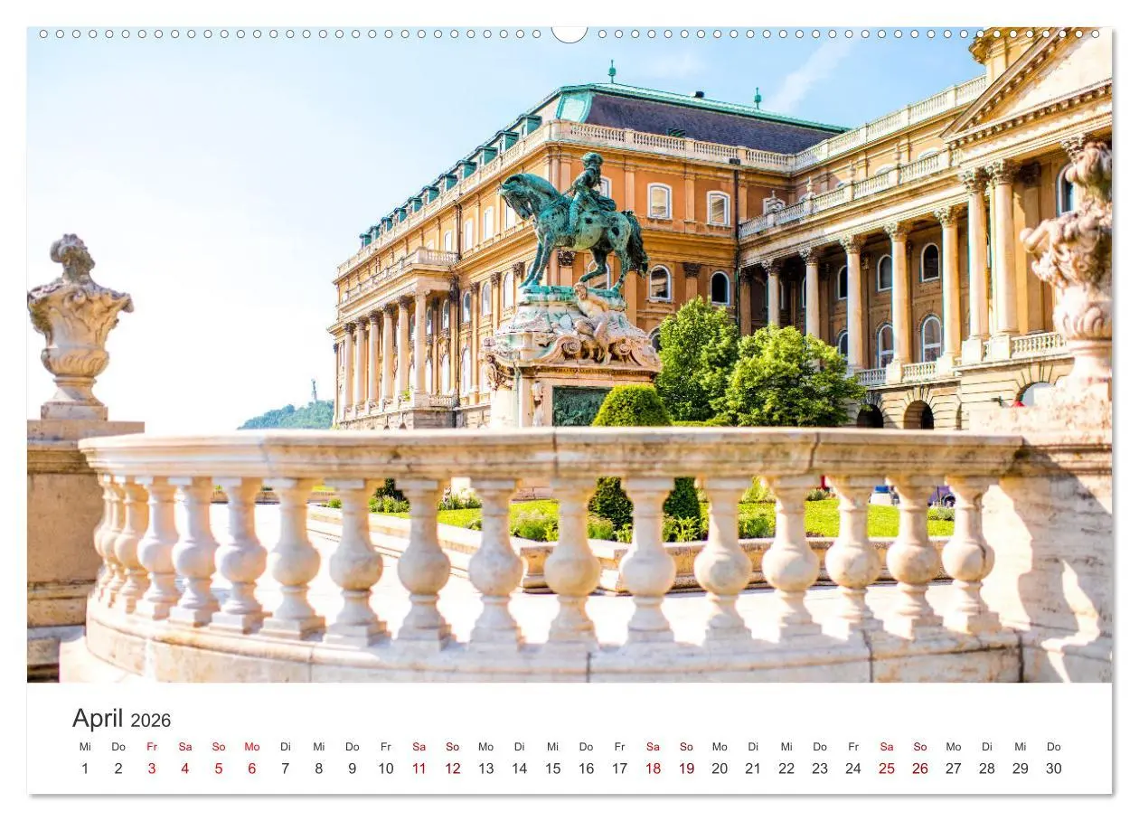 Bild: 9783457540206 | Budapest - Eine Reise in die Hauptstadt von Ungarn. (Wandkalender...
