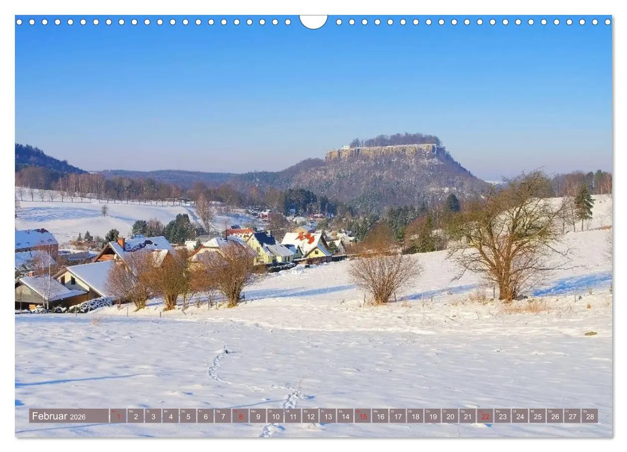 Bild: 9783457780206 | Die Schönheit der Sächsischen Schweiz (Wandkalender 2026 DIN A3...
