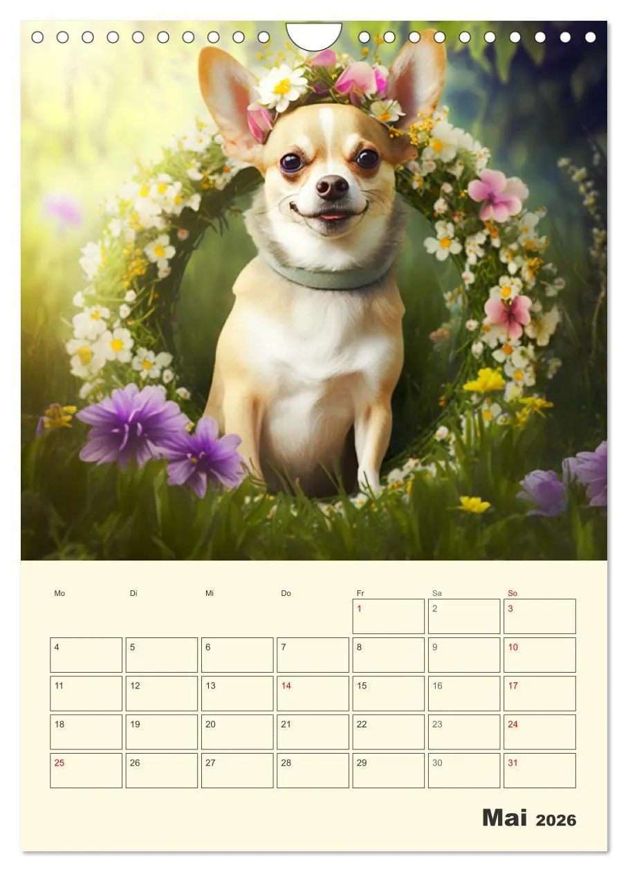 Bild: 9783516320206 | Witzige Chihuahuas. Glückliche Temperamentbündel (Wandkalender 2026...