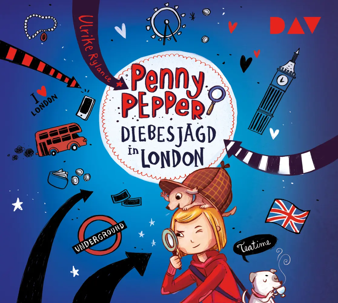 Cover: 9783742420206 | Penny Pepper - Teil 7: Diebesjagd in London, 1 Audio-CD | Rylance | CD