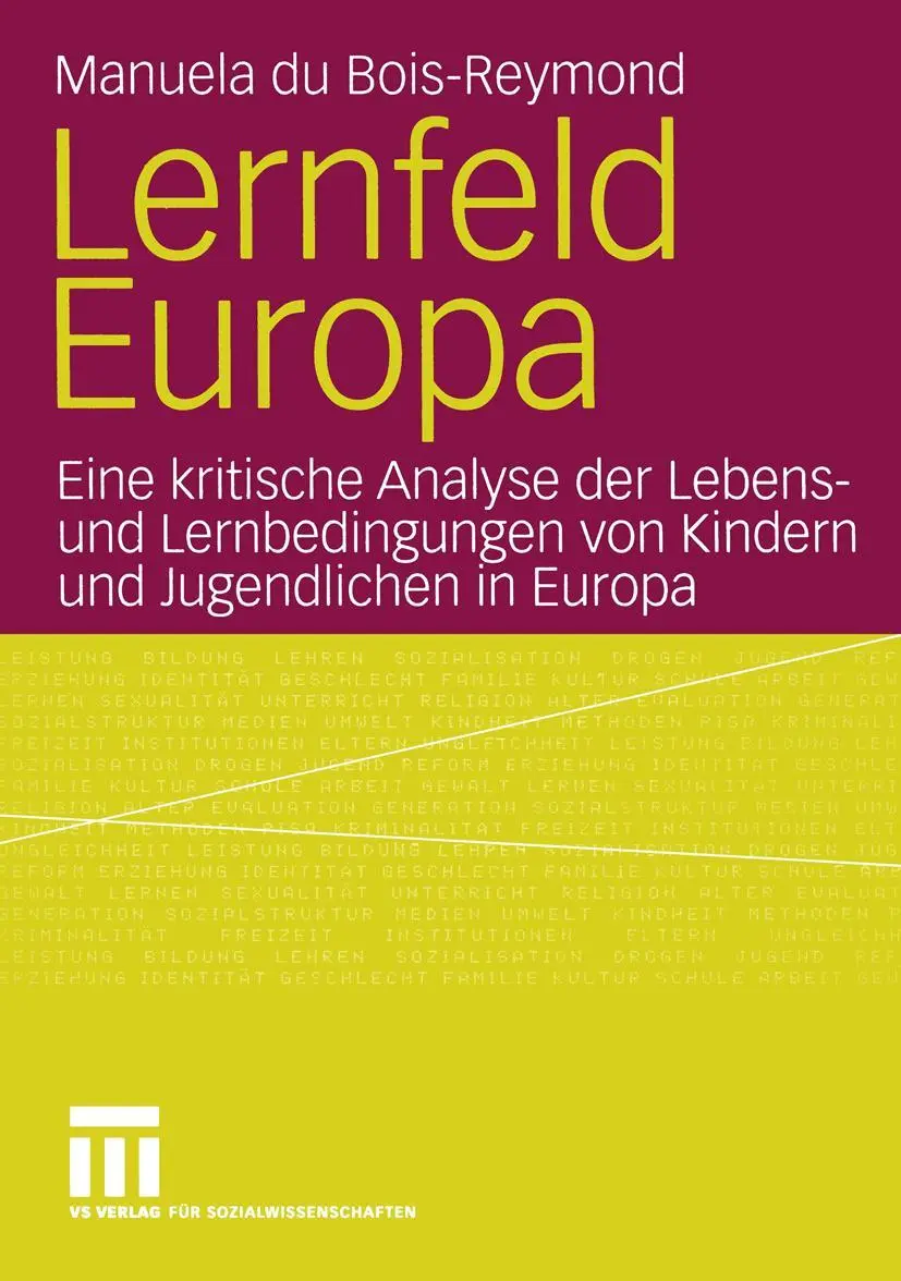 Cover: 9783810040206 | Lernfeld Europa | Manuela Du Bois-Reymond | Taschenbuch | 227 S.