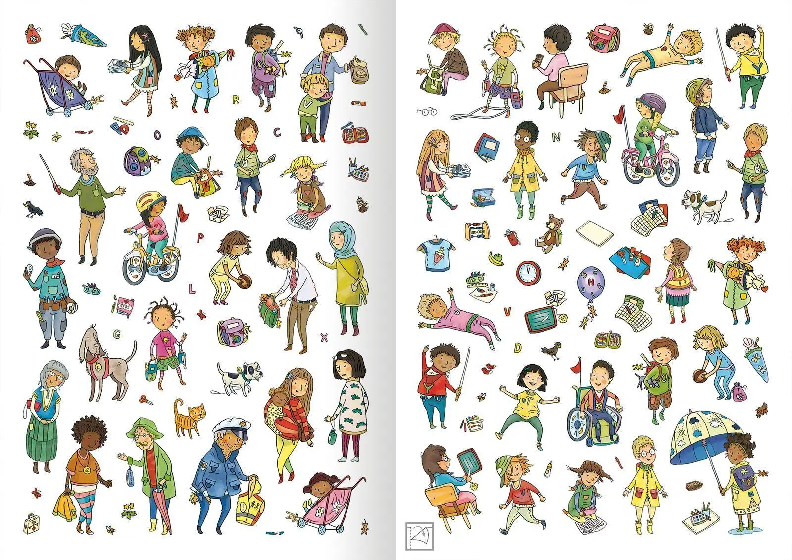 Bild: 9783845860206 | Mein Stickerheft - Schule | Über 400 Sticker | Maja Wagner | Buch