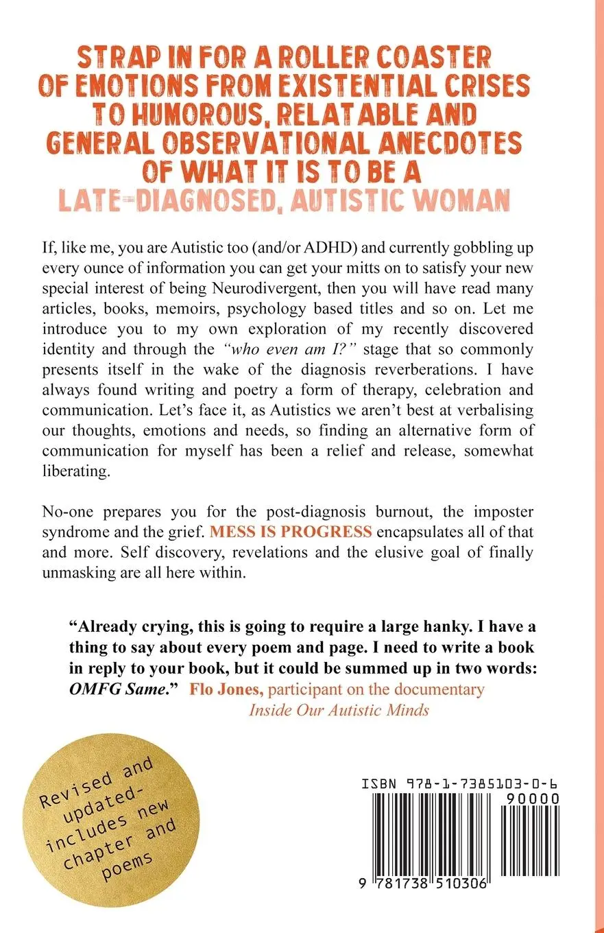Rückseite: 9781738510306 | Mess is Progress | Hannah Walker | Taschenbuch | Englisch | 2024