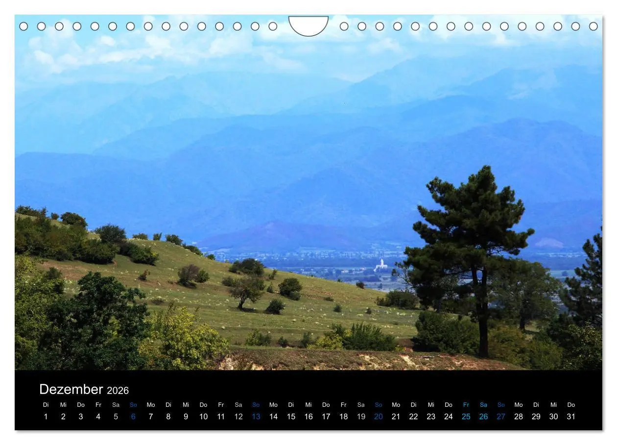 Bild: 9783457910306 | Georgien (Wandkalender 2026 DIN A4 quer), CALVENDO Monatskalender