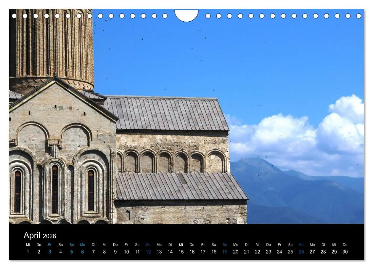 Bild: 9783457910306 | Georgien (Wandkalender 2026 DIN A4 quer), CALVENDO Monatskalender