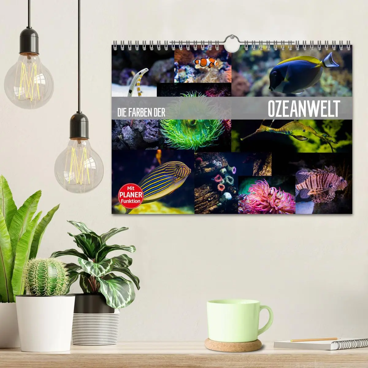 Bild: 9783516000306 | Die Farben der Ozeanwelt (Wandkalender 2026 DIN A4 quer), CALVENDO...