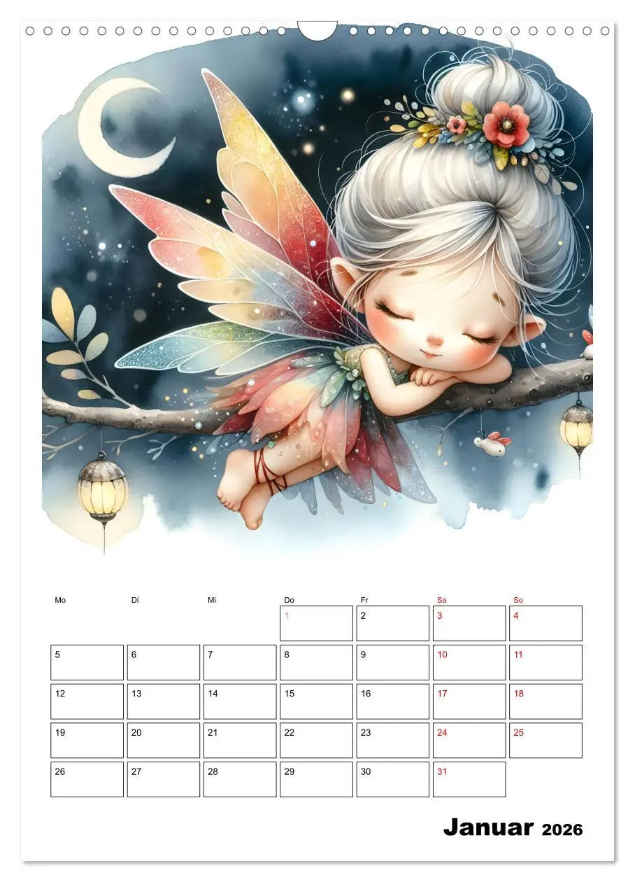 Bild: 9783516240306 | Schlummernde Magie (Wandkalender 2026 DIN A3 hoch), CALVENDO...