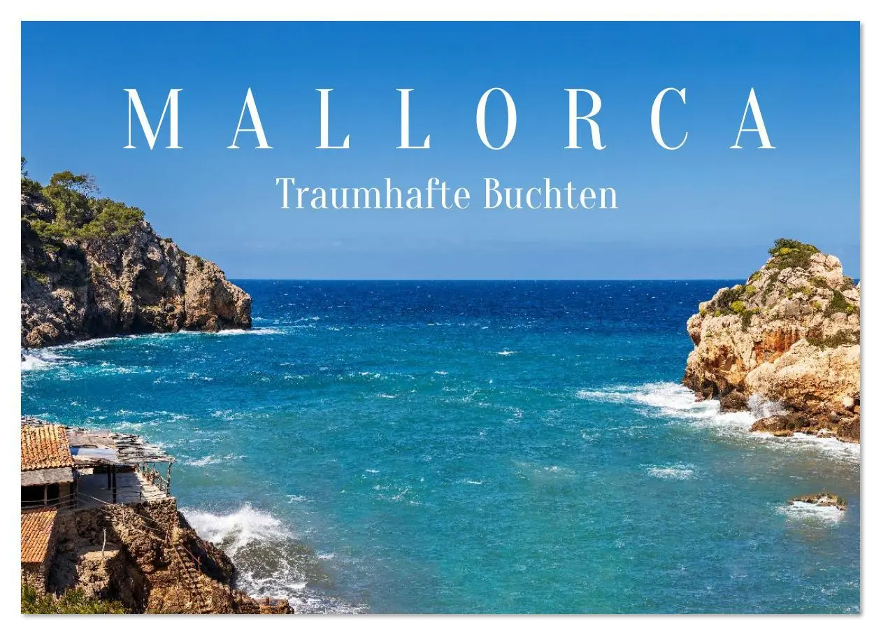 Cover: 9783516620306 | Mallorca - Traumhafte Buchten (Wandkalender 2026 DIN A2 quer),...