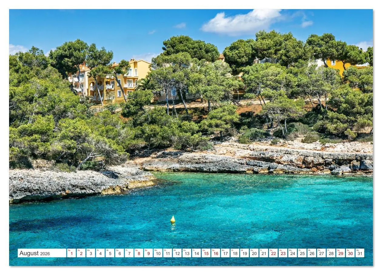 Bild: 9783516620306 | Mallorca - Traumhafte Buchten (Wandkalender 2026 DIN A2 quer),...