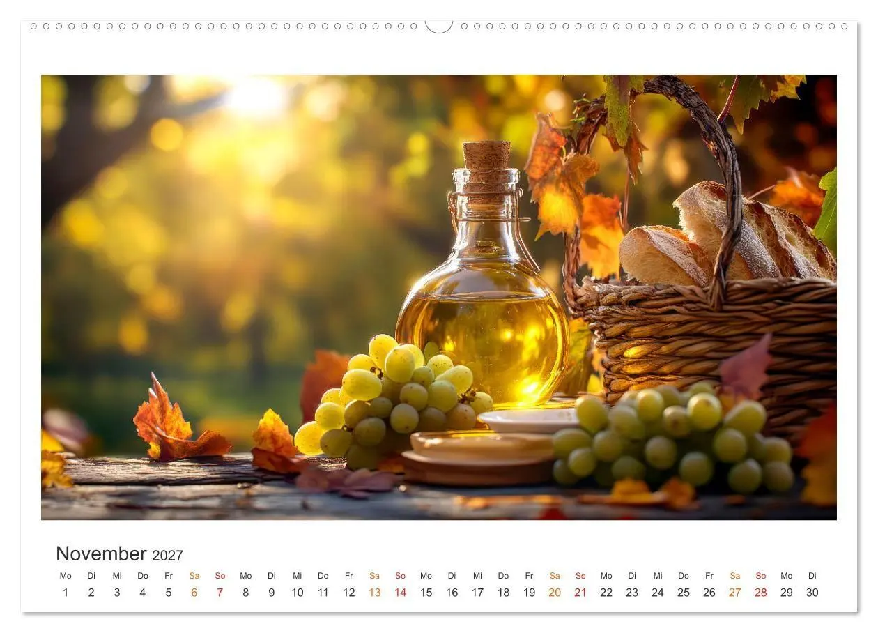 Bild: 9783516790306 | Küchenkalender - ÖL-Welten (hochwertiger Premium Wandkalender 2027...