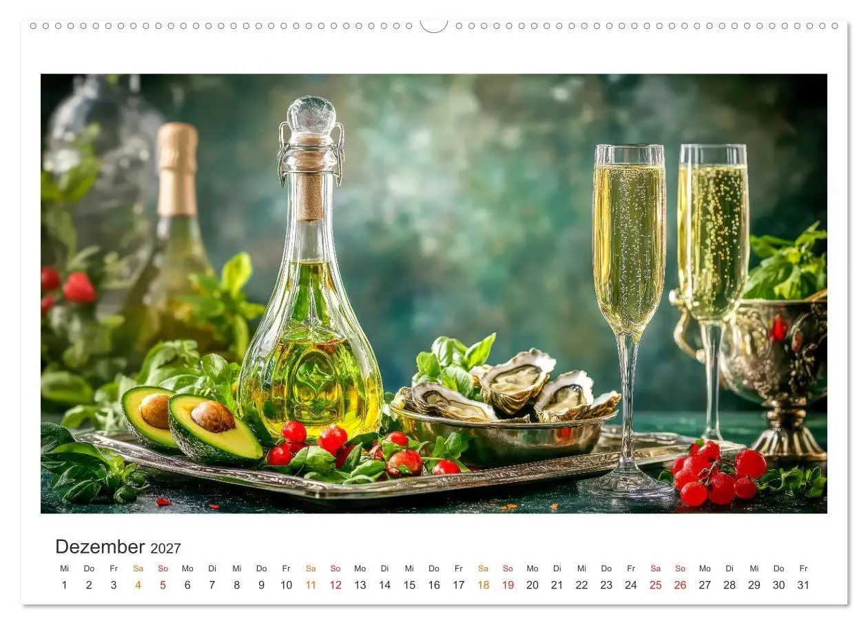 Bild: 9783516790306 | Küchenkalender - ÖL-Welten (hochwertiger Premium Wandkalender 2027...