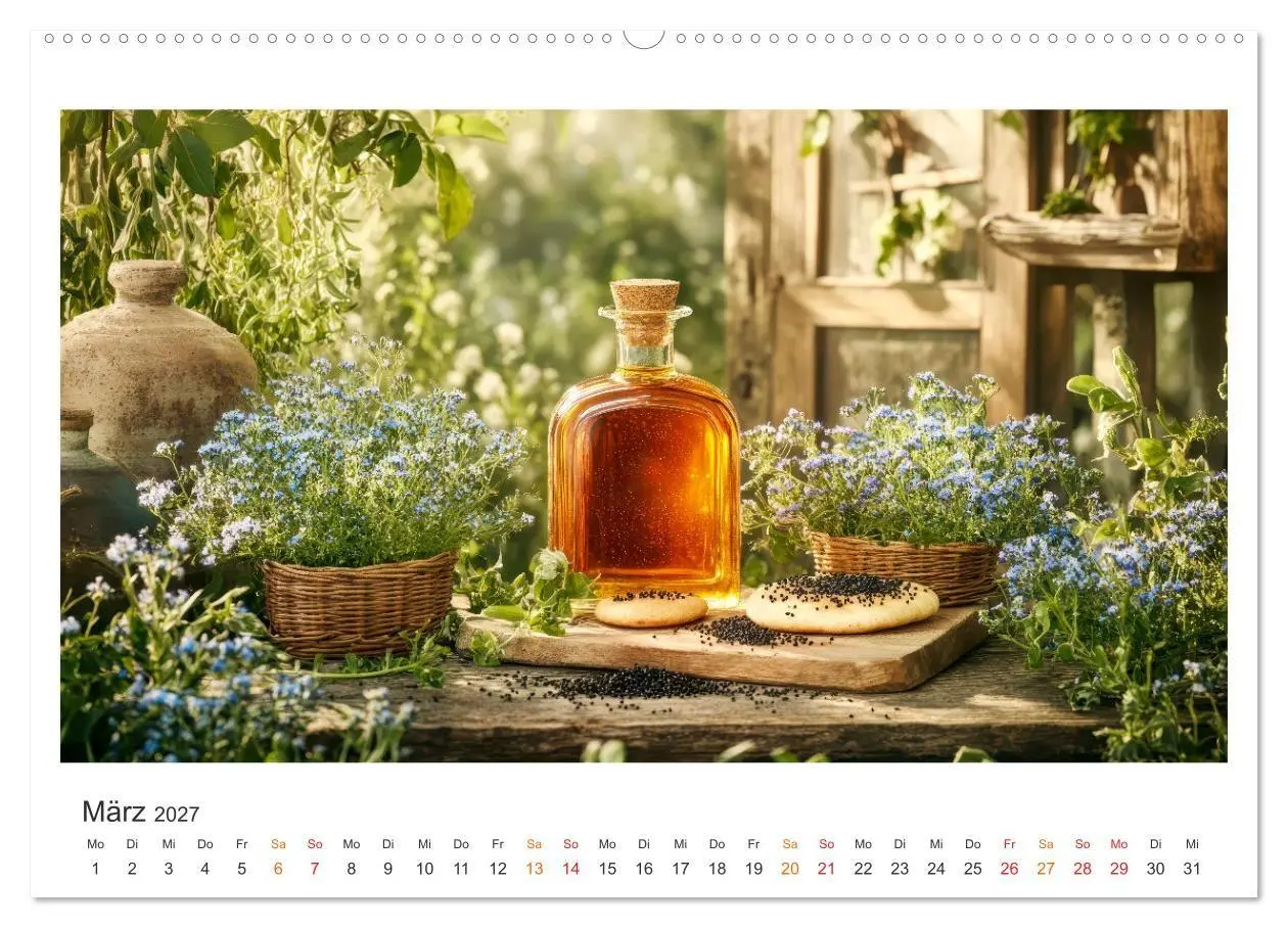 Bild: 9783516790306 | Küchenkalender - ÖL-Welten (hochwertiger Premium Wandkalender 2027...