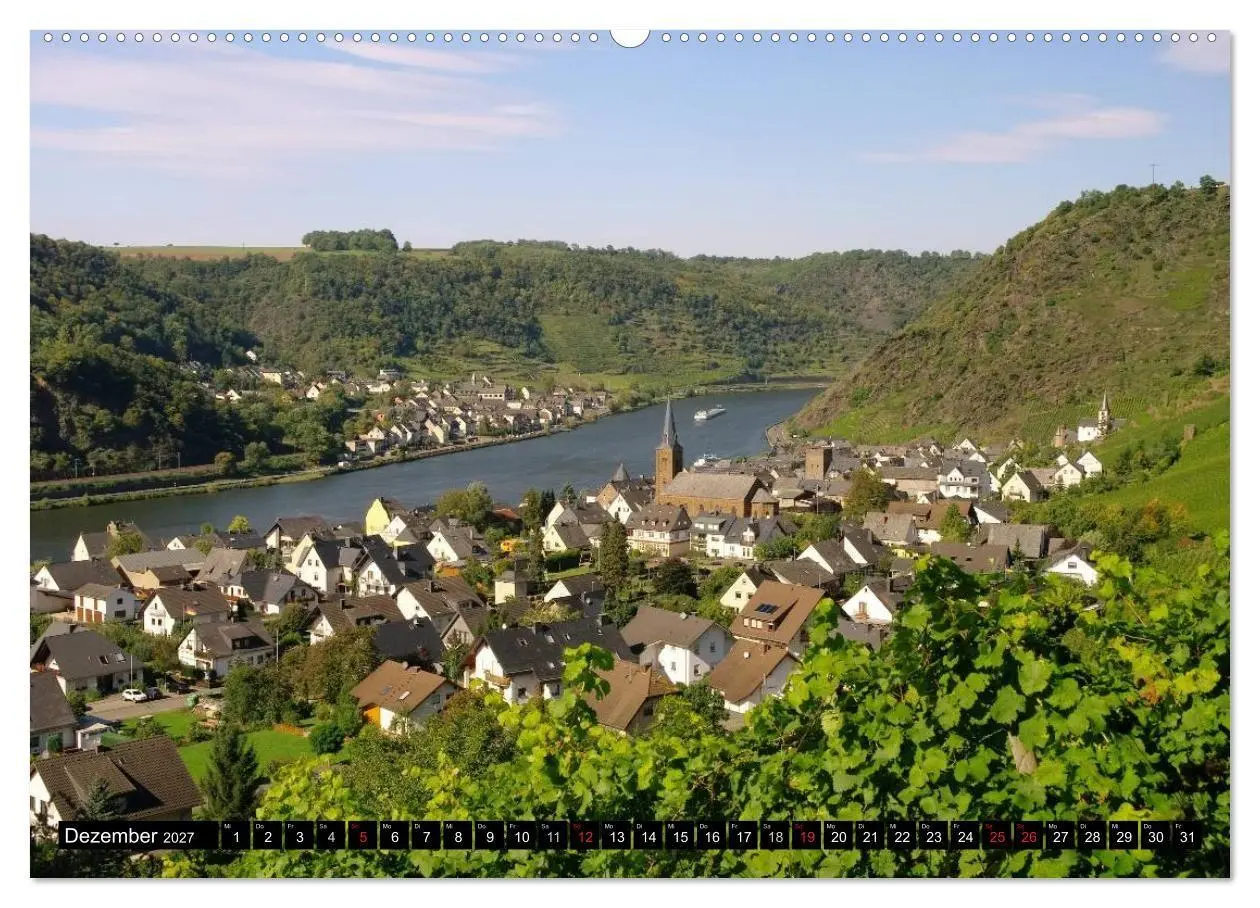 Bild: 9783594150306 | Entlang der Mosel (Wandkalender 2027 DIN A2 quer), CALVENDO...