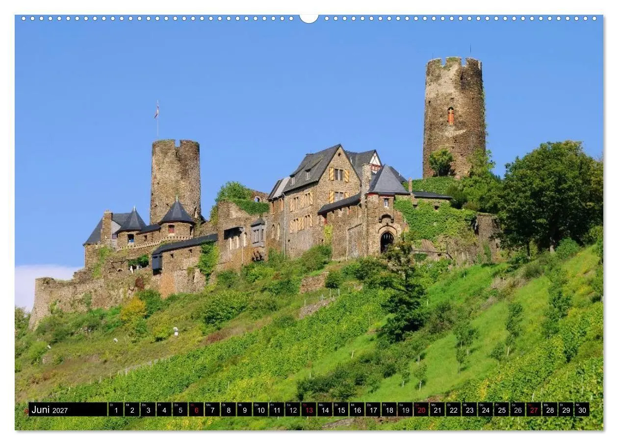 Bild: 9783594150306 | Entlang der Mosel (Wandkalender 2027 DIN A2 quer), CALVENDO...