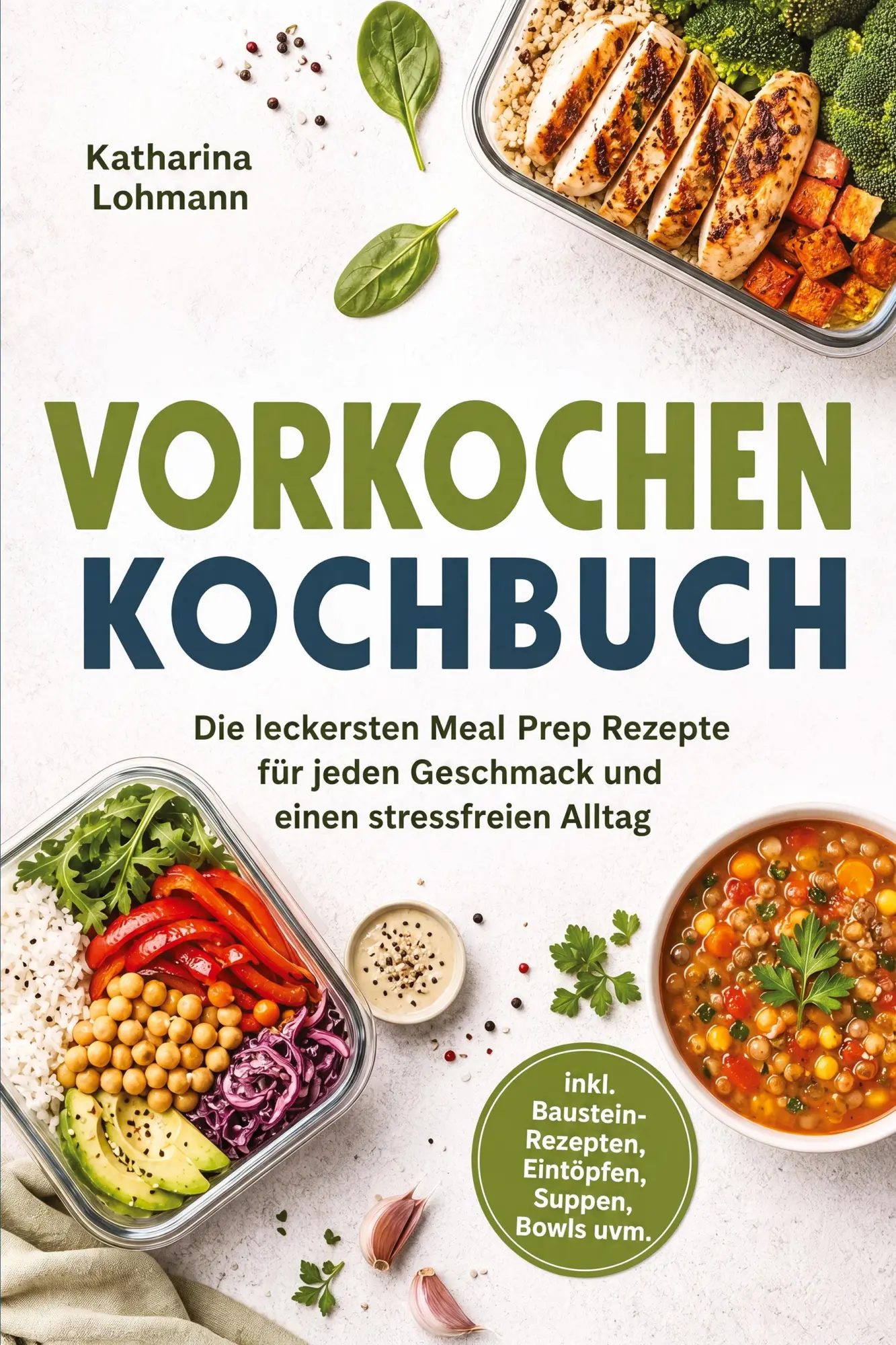 Cover: 9783694380306 | Vorkochen Kochbuch: Die leckersten Meal Prep Rezepte für jeden...