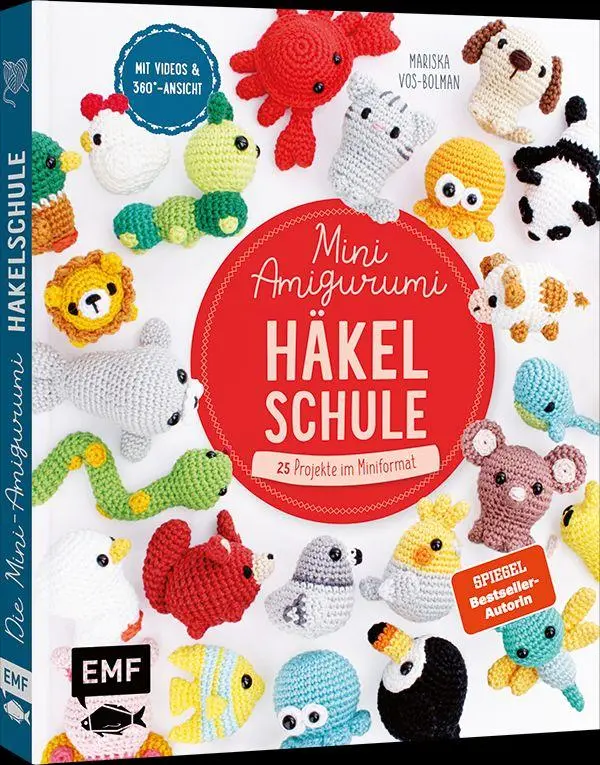 Cover: 9783745930306 | Die Mini-Amigurumi-Häkelschule | Mariska Vos-Bolman | Taschenbuch