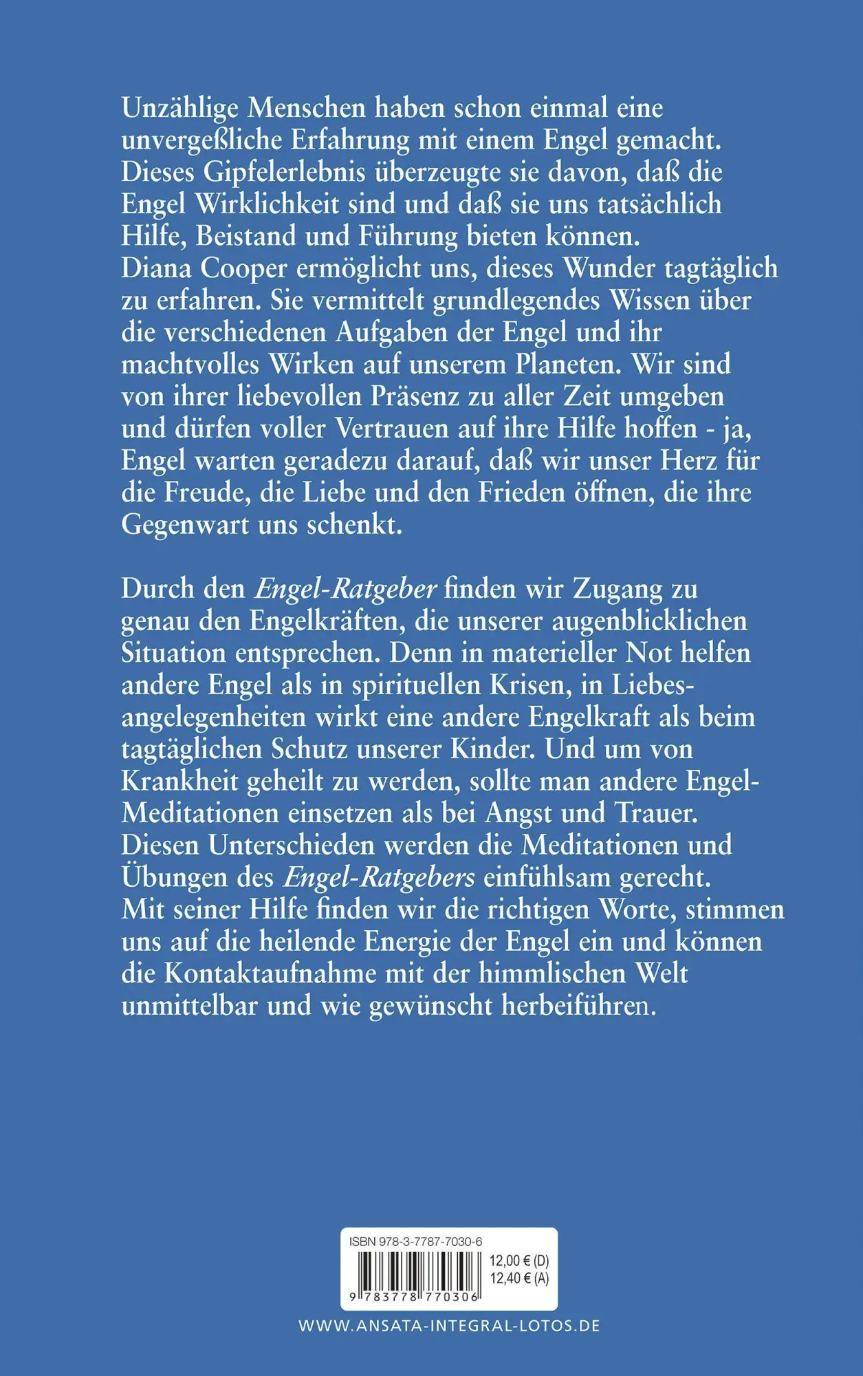 Bild: 9783778770306 | Der Engel-Ratgeber | Diana Cooper | Taschenbuch | 144 S. | Deutsch