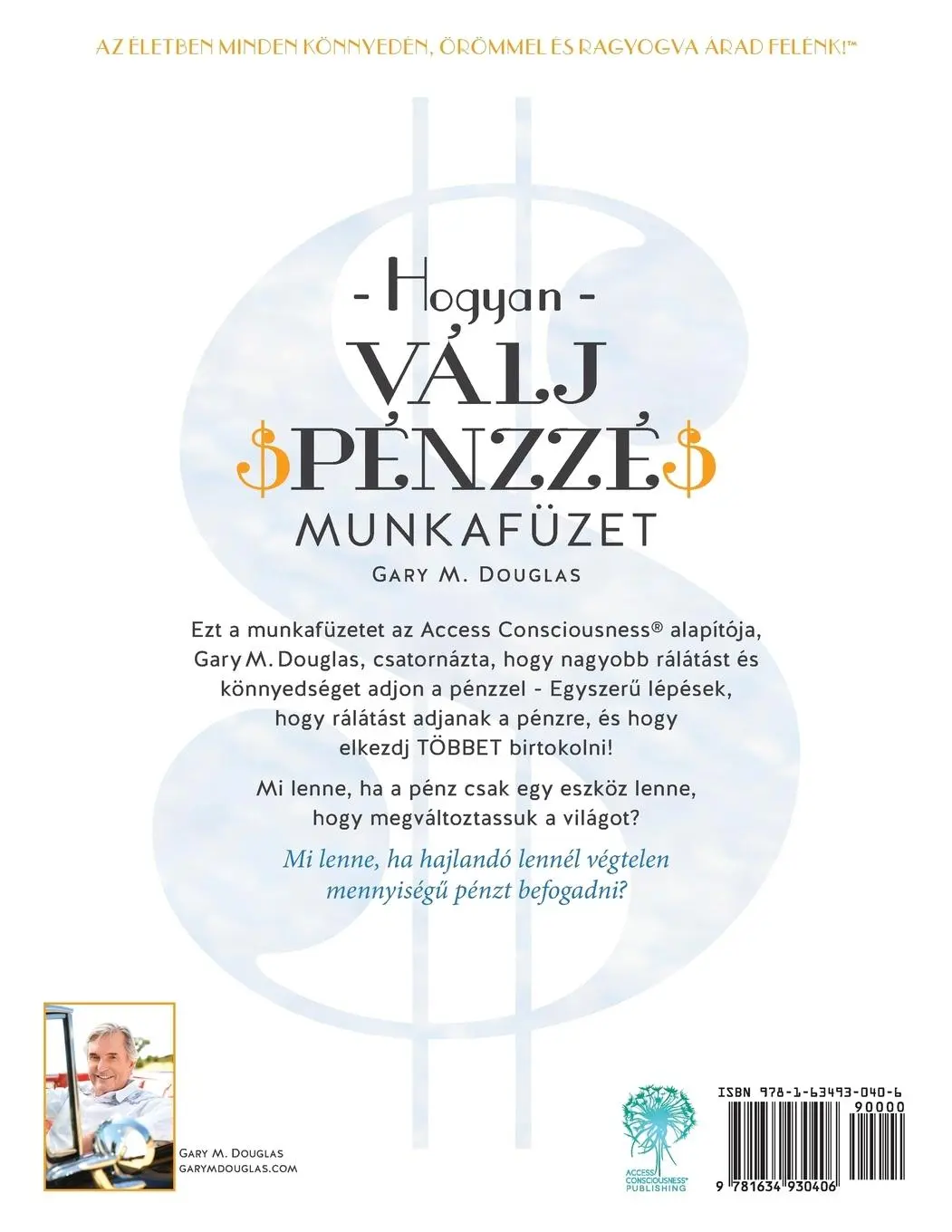 Rückseite: 9781634930406 | Hogyan Válj Pénzzé Munkafüzet - How To Become Money Workbook Hungarian
